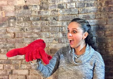 Angela Ferrari & lobster