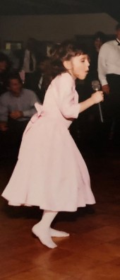 me singing love shack